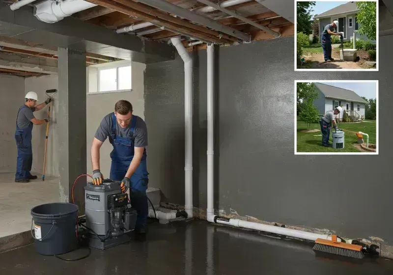 Basement Waterproofing and Flood Prevention process in Elwood, KS